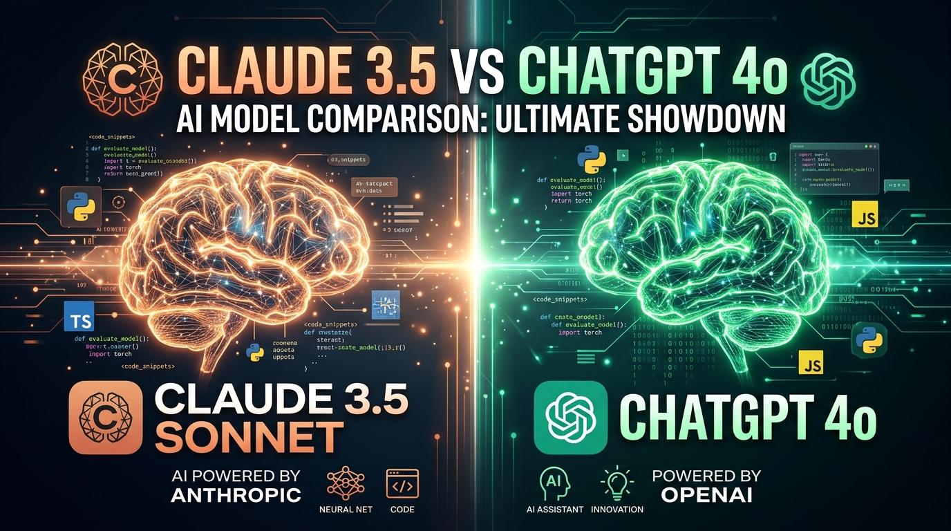 Claude 3.5 Sonnet vs ChatGPT-4o: Coding Aur Writing Mein Kaun Aage Hai? (2026 Comparison)