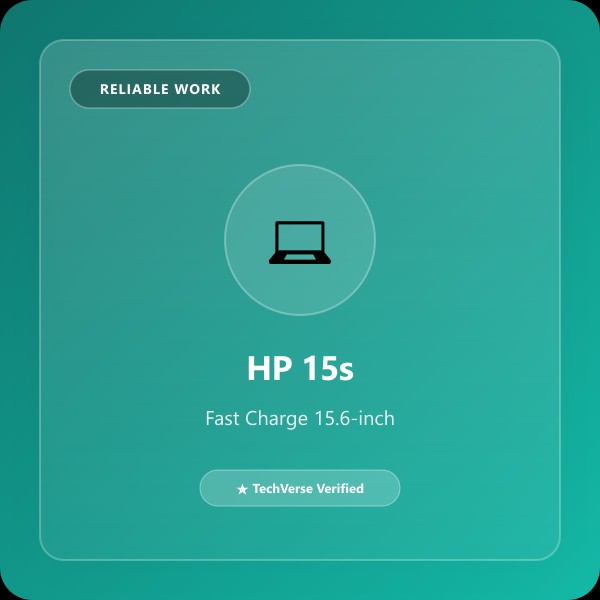 HP 15s — Reliable Daily College Workhorse