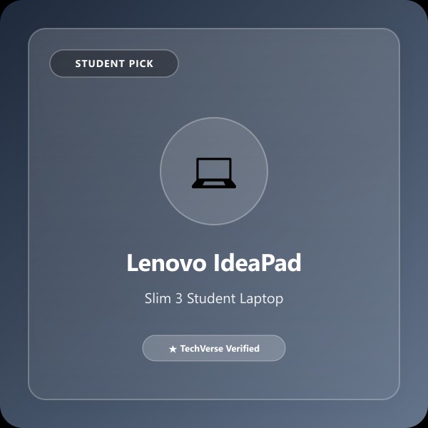 Lenovo IdeaPad Slim 3 — 16GB RAM / 512GB SSD Laptop